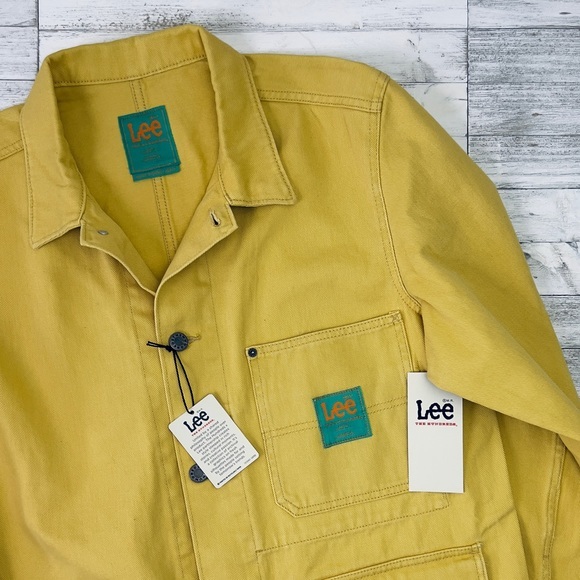 LEE® X THE HUNDREDS® CHORE JACKET IN YELLOW - Picture 10 of 16